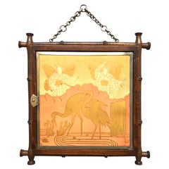 Triptyque ancien miroir des années 1800
