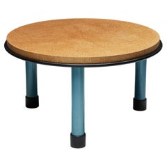 Post-Modern Ettore Sottsass Burl Wood Table Memphis, Italian Design, 1990s