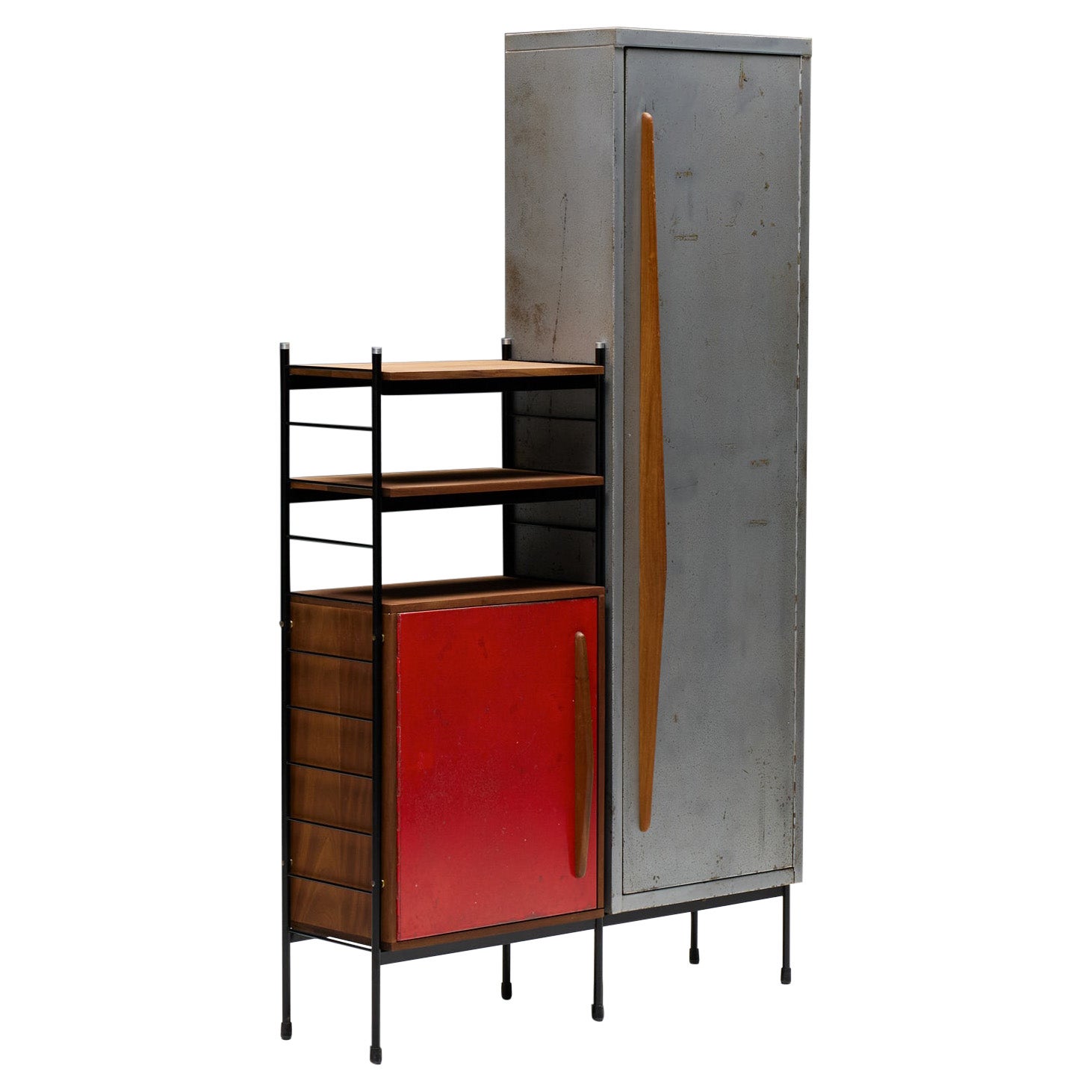 Cabinet by Willy Van der Meeren & Eric Lemesre for Tubax, 1950's For Sale