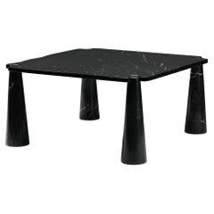 Used Mangiarotti 'Eros' Square Marble Dining Table, Italy, Post-Modern, 1970's
