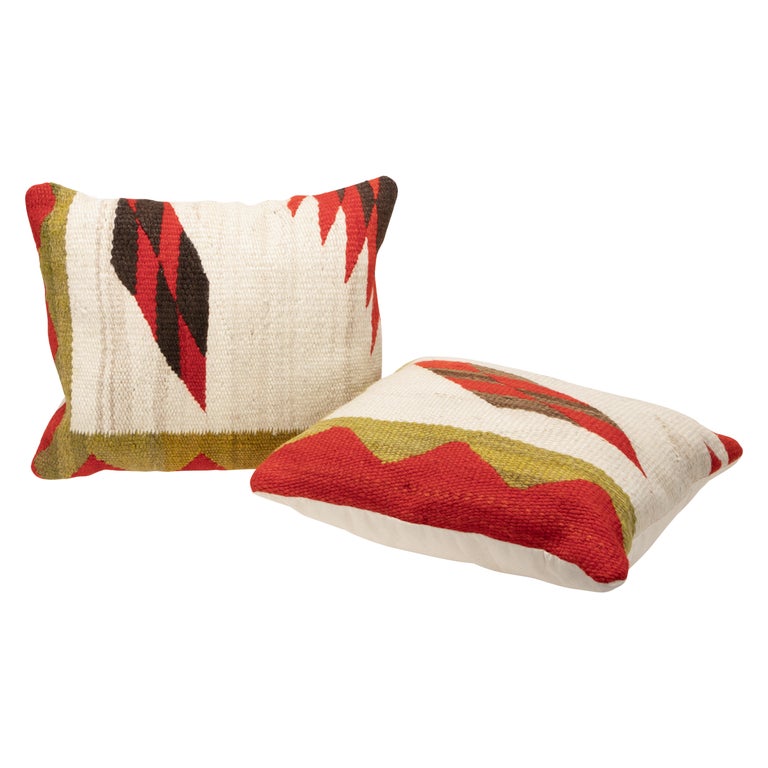 Navajo Transitional Pillow Pair For Sale