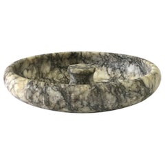 Italian Alabaster Marble Bowl or Catchall Vide-Poche