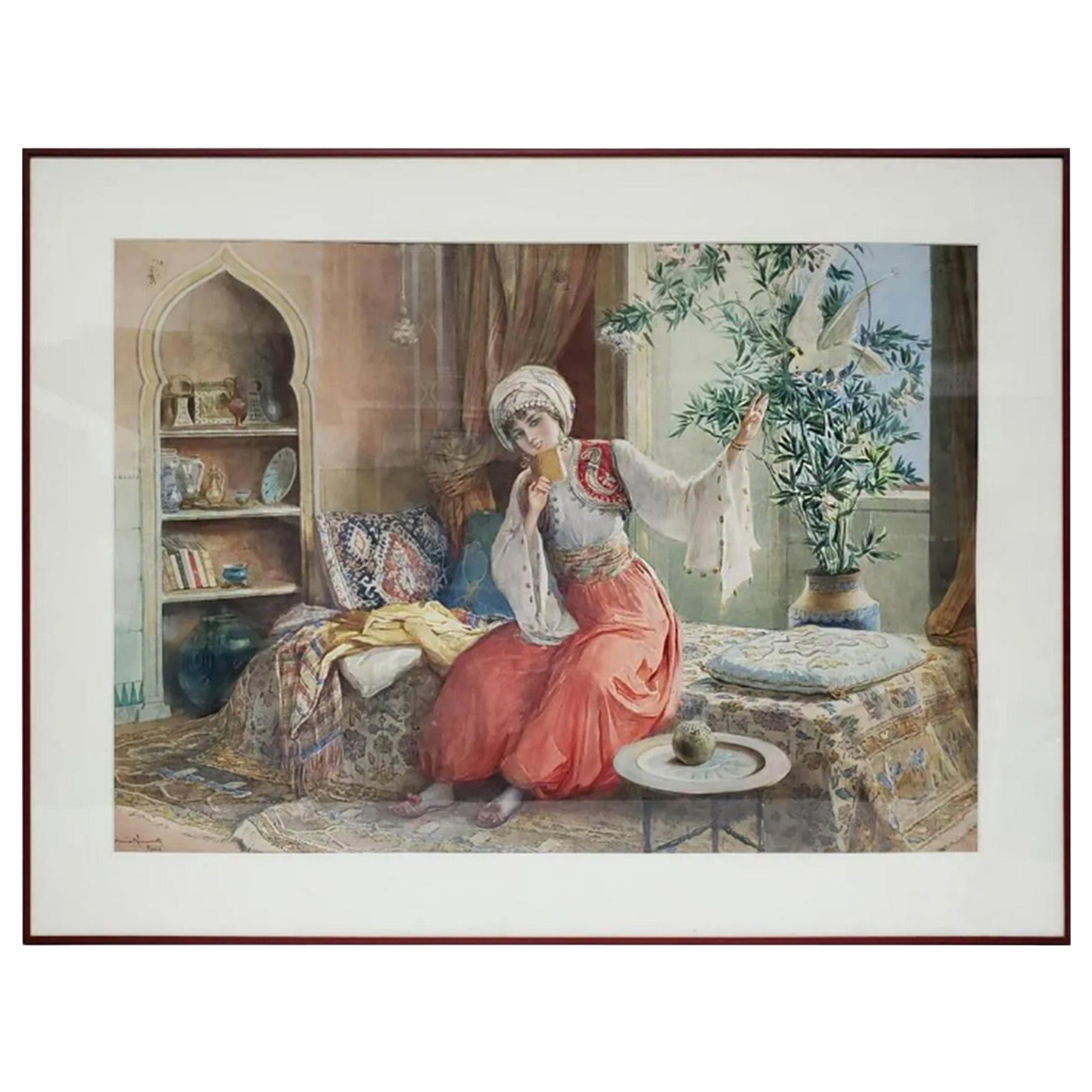 Screens with Scenes from Eastern Kyoto at 1stDibs