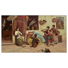 Fine Painting of the Musical Performance by Antonio Ermolao Paoletti