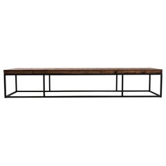 Table basse minimaliste française du XXe siècle