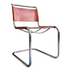 Mart Stam Model S33 Cantilever Chair for Fasem, Italy