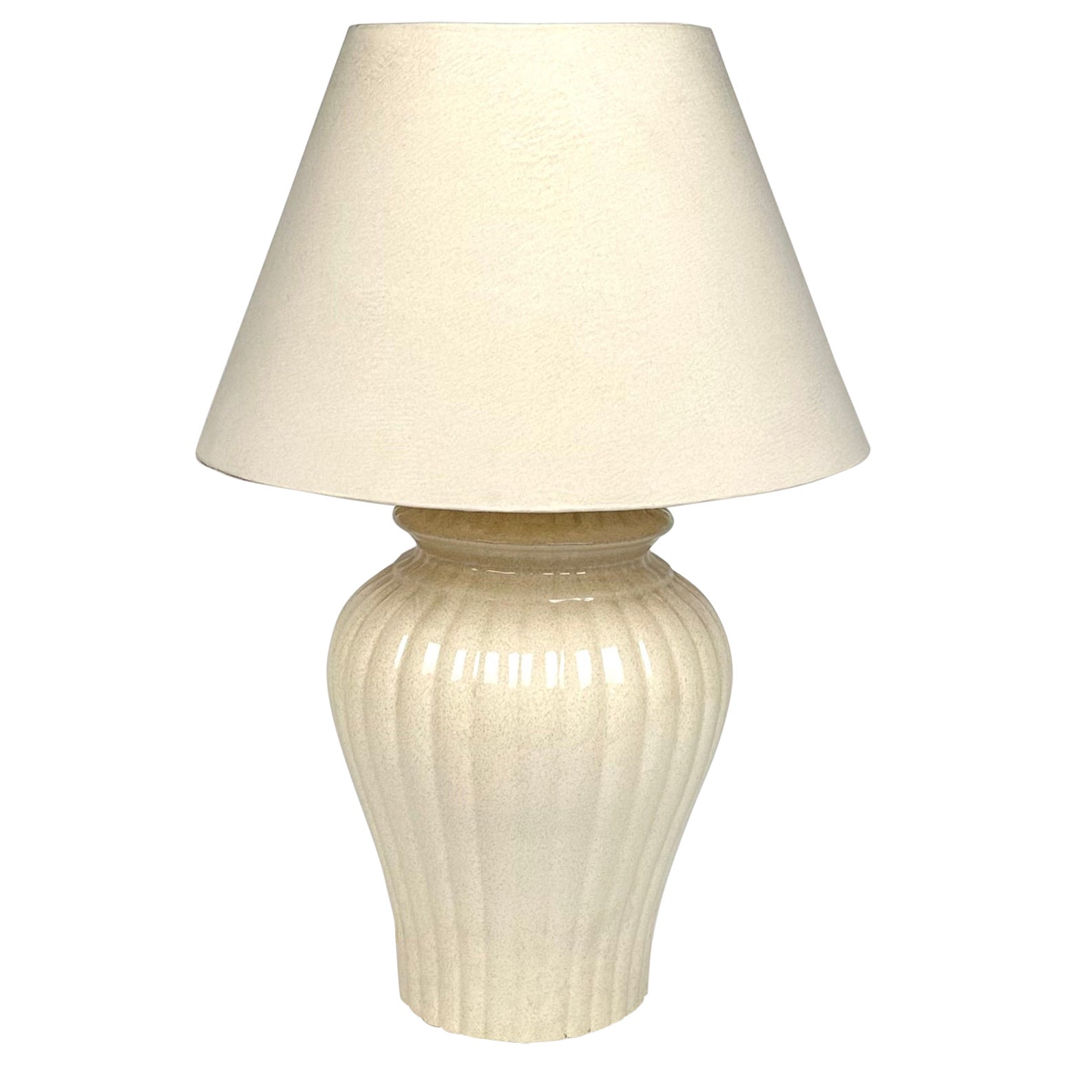 Table Lamp in Ceramic by Tommaso Barbi for B Ceramiche, Italy 1970s For Sale