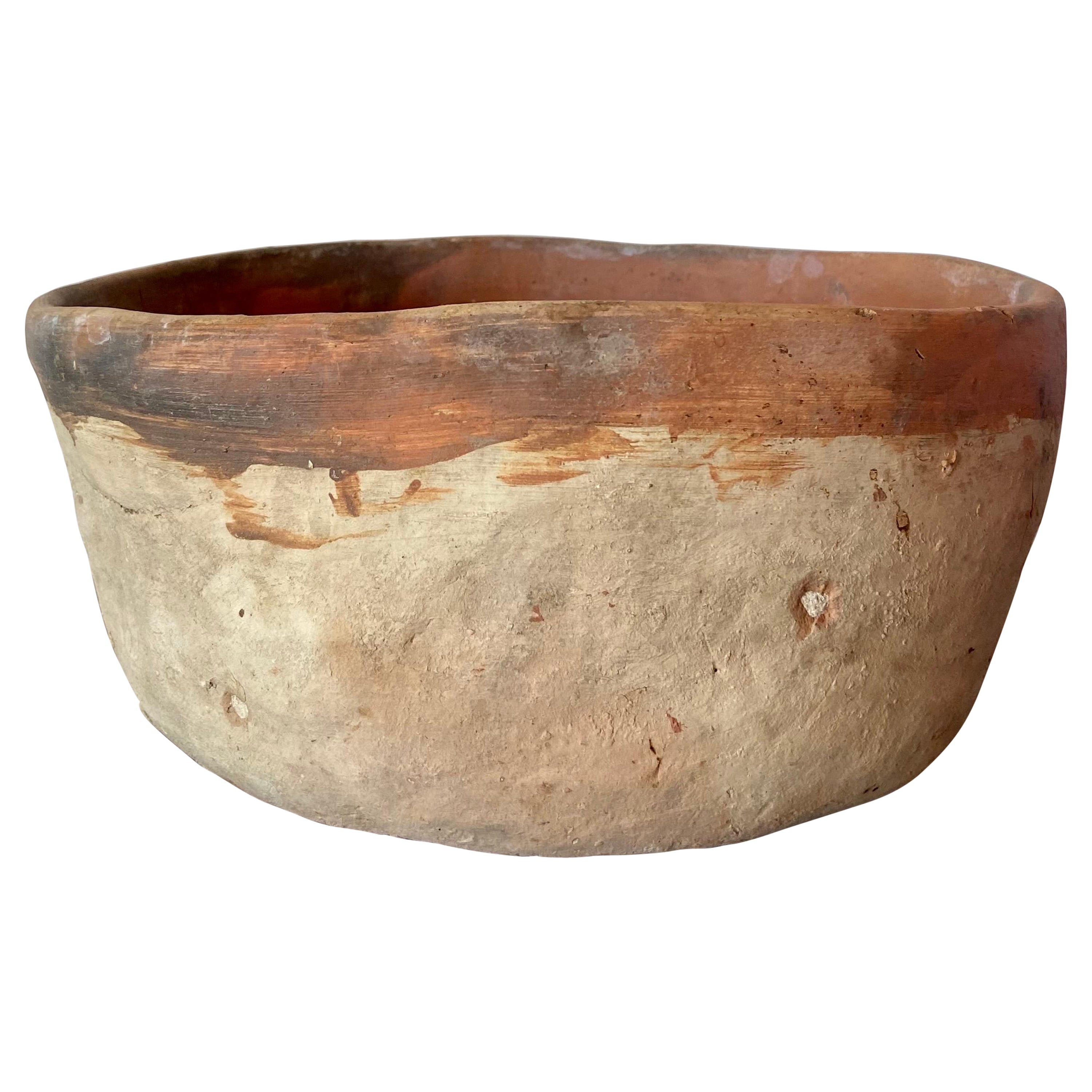 Terracotta Bowl From Mexico, Circa 1970´s For Sale