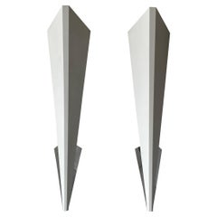 Long Triangle Shaped Pair of Sconces by KW, 1980s Germany