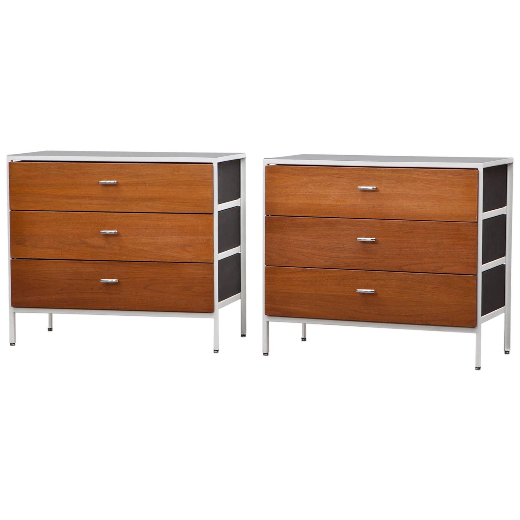 Pair of George Nelson Chest of Drawers
