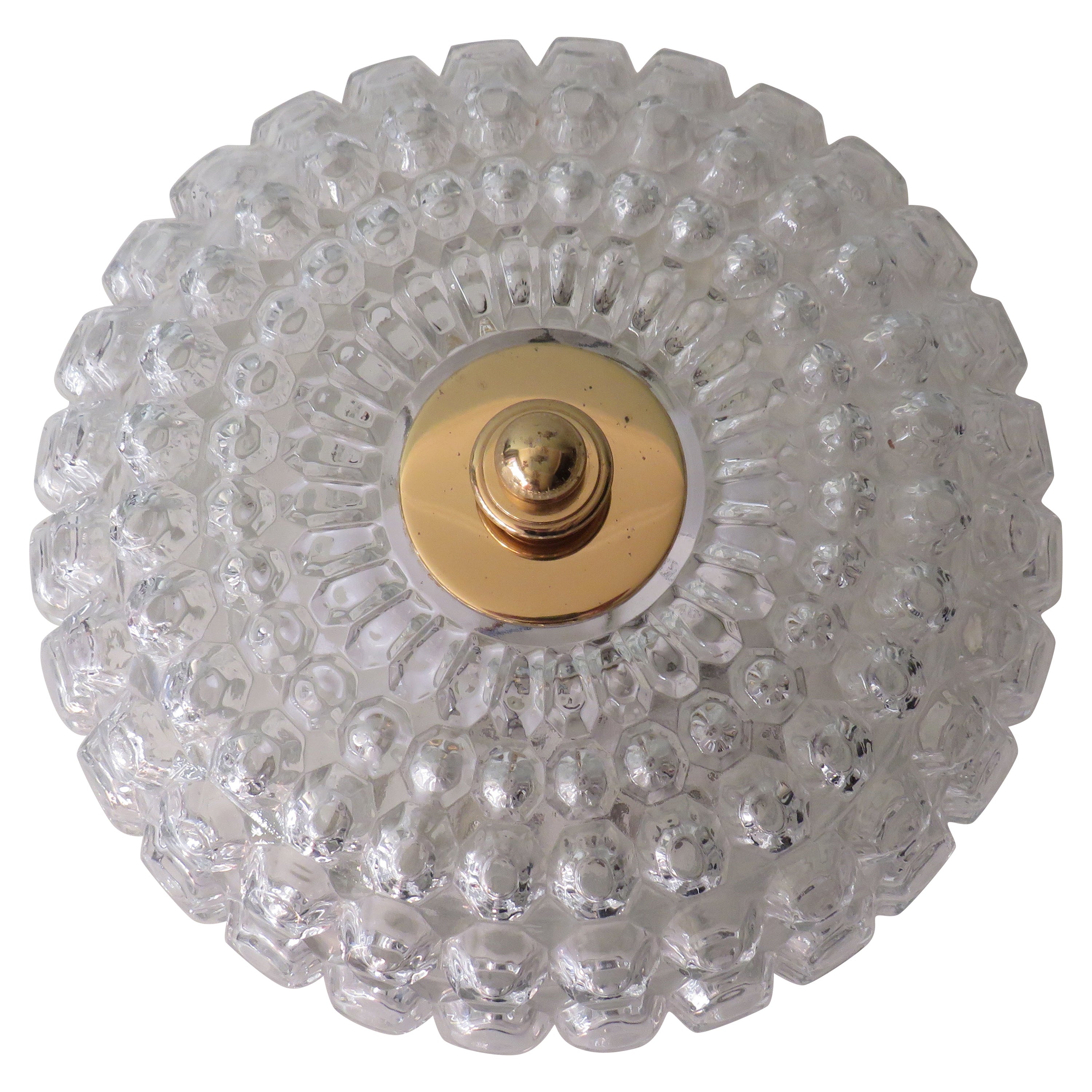 Large Flush Mount, by Bur Leuchten/ Hoso, Germany 1960-1970 For Sale at  1stDibs