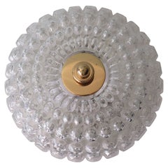 Vintage Large flush mount by Helena Tynell for Limburg, Germany 1960