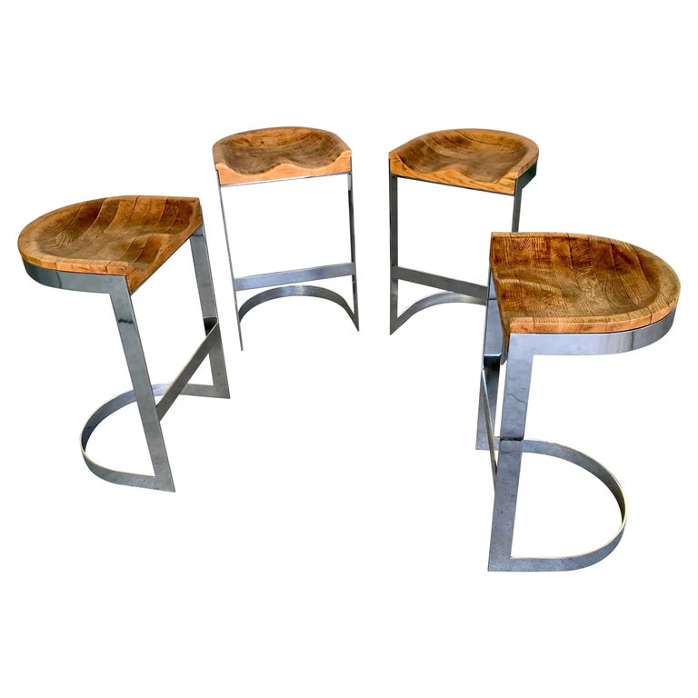 Warren Bacon California Design Bar Stools For Sale at 1stDibs