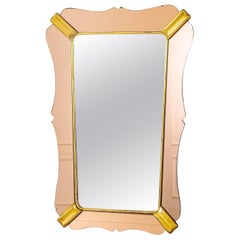 Retro Luigi Fontana Wall Mirror