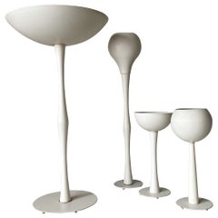 Group of Four Laverne Planters