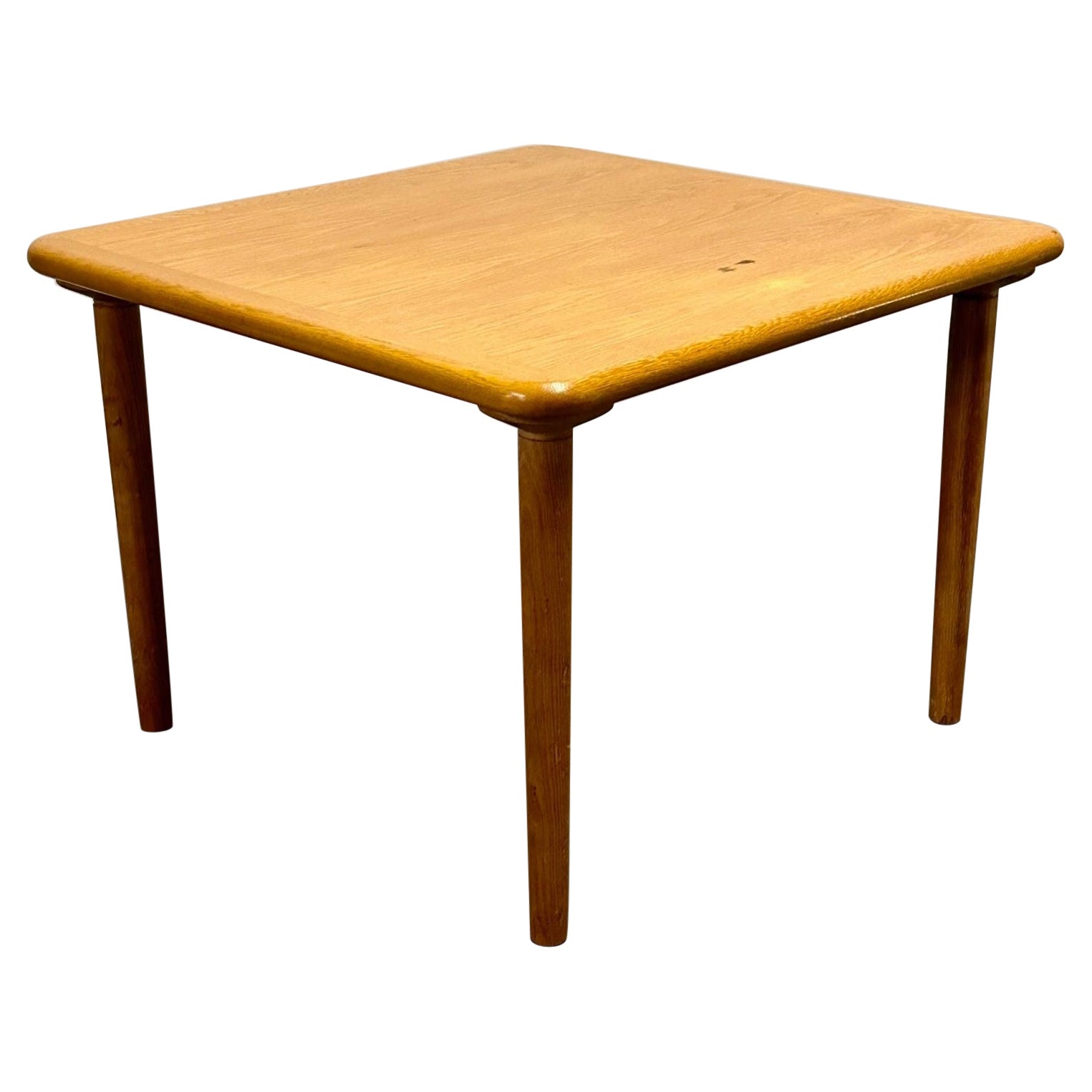 Knoll American Mid-Century Modern Square Card, Game / Breakfast Table, American For Sale