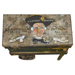 18th Century French Cobbler's Cart Painted by Ira Yeager