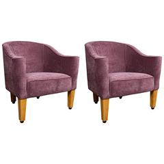 Pair of Josef Hoffmann Wiener Werkstatte Style Armchairs by Wittmann, Austria 9