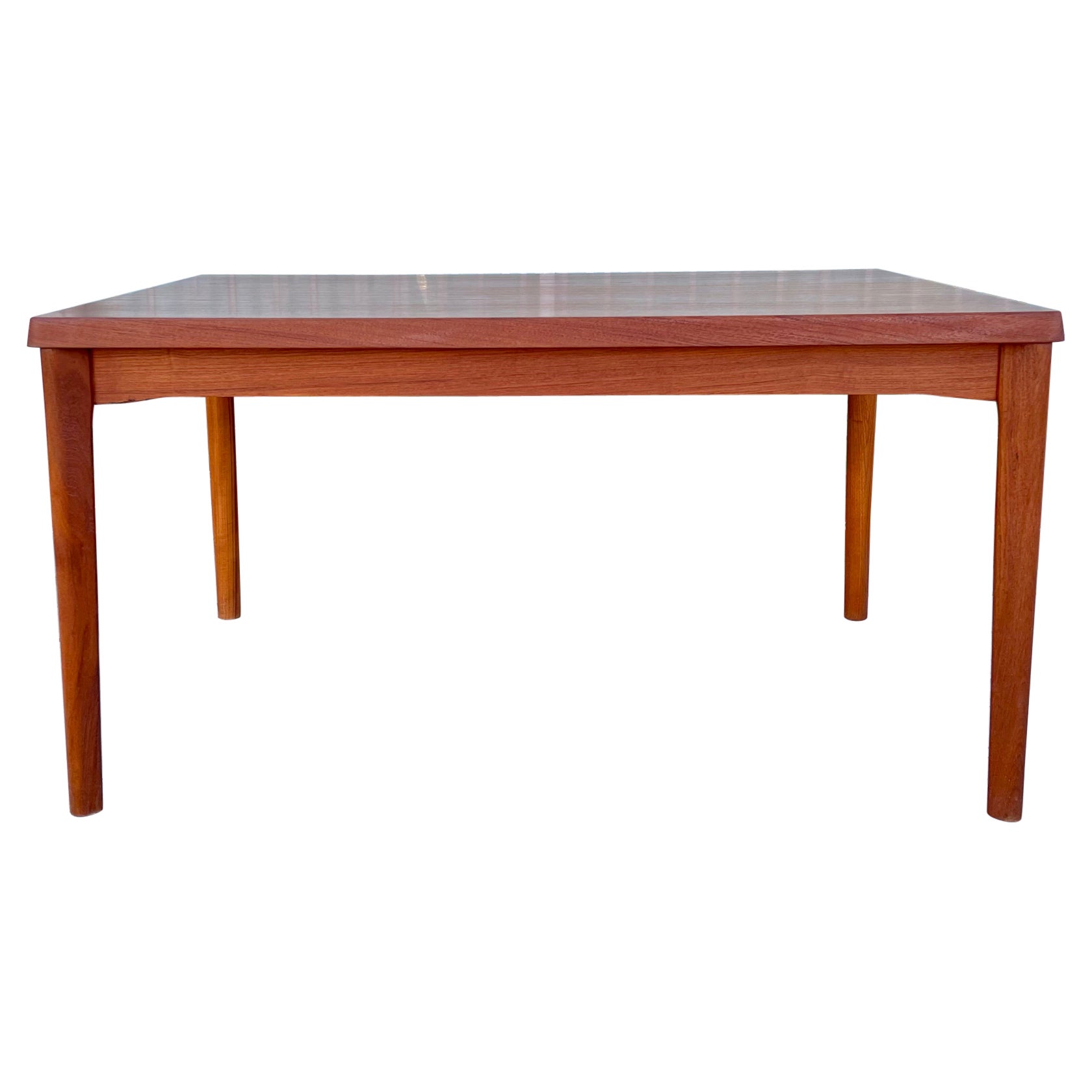 Danish Modern Teak Dining Table by Henning Kjaernulf