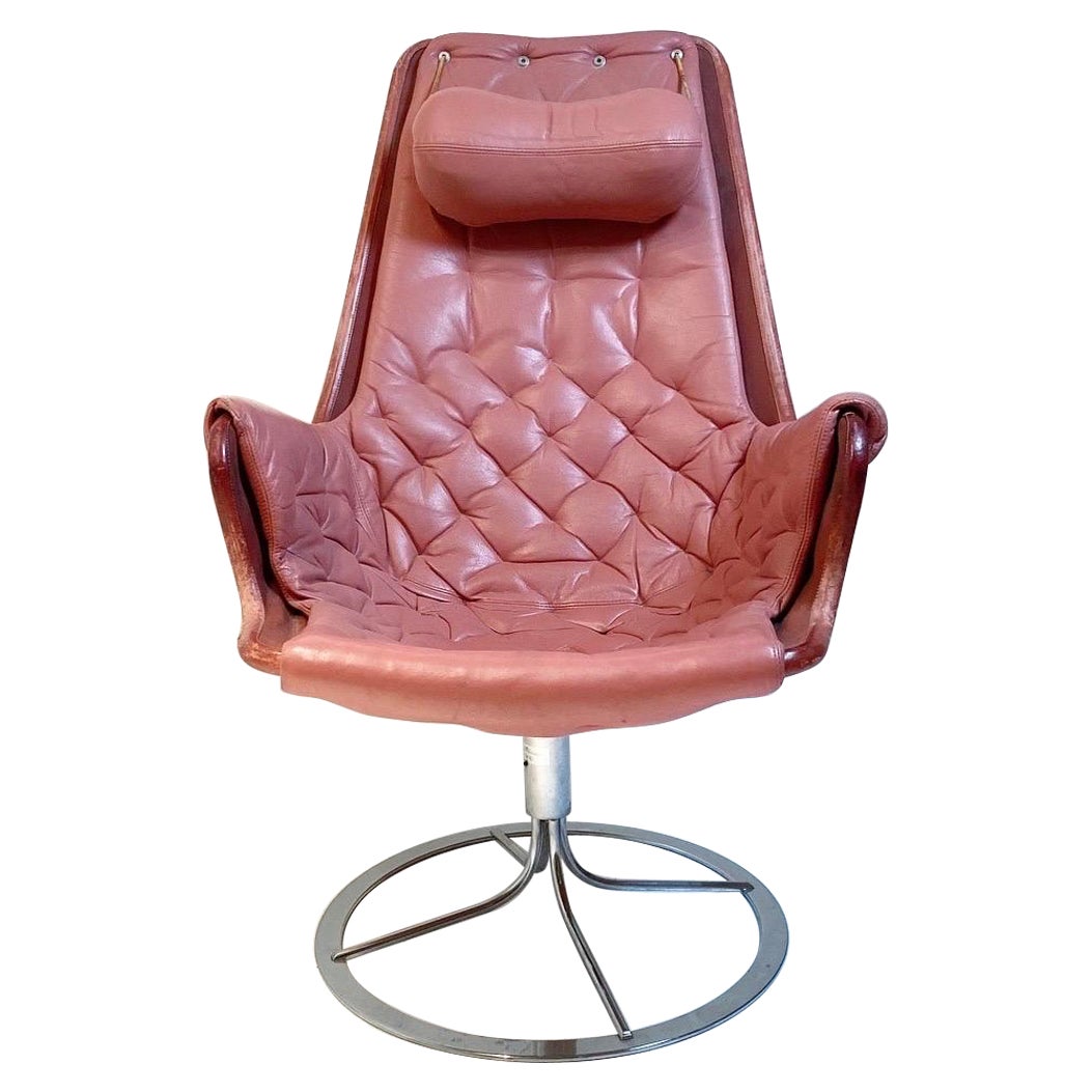Pink Jetson Chair by Bruno Mathsson for DUX, Sweden Early 1970s