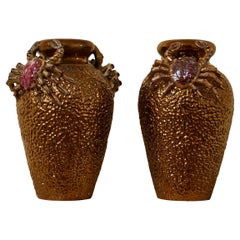 "Crab" Vases in Ceramic