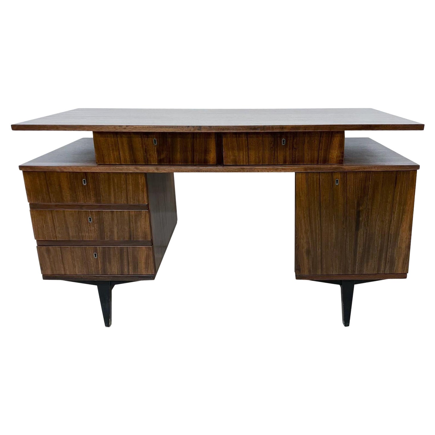Bureau de direction italien des années 1950 Style Vittorio Dassi Italie