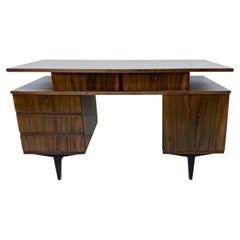 Used 1950s Italian Executive Desk Style Vittorio Dassi Italy