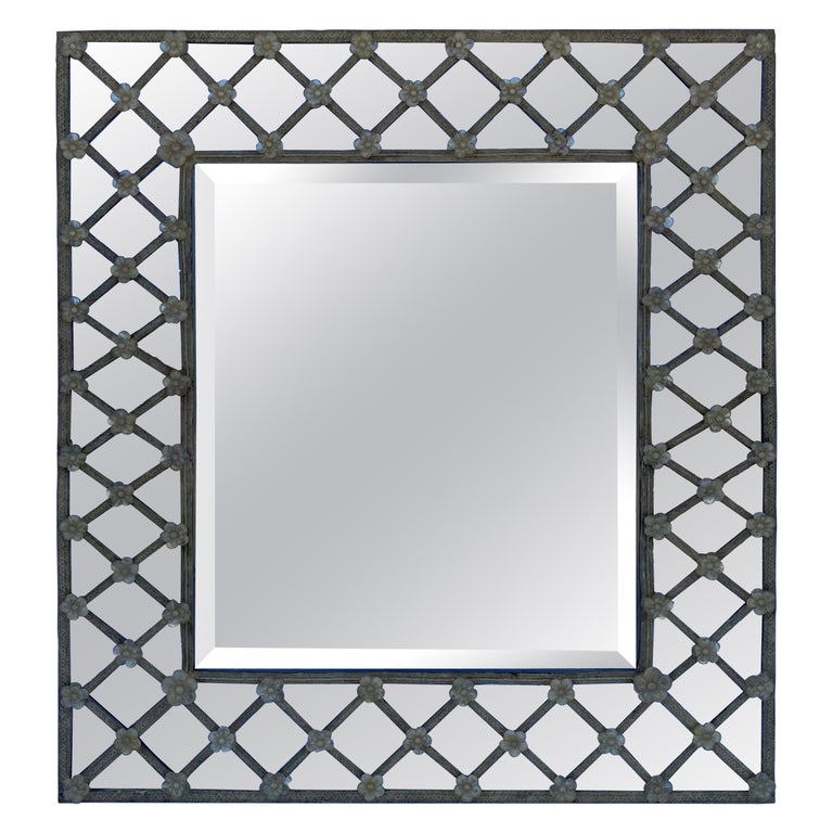Modern Style Wall Mirror For Sale at 1stDibs