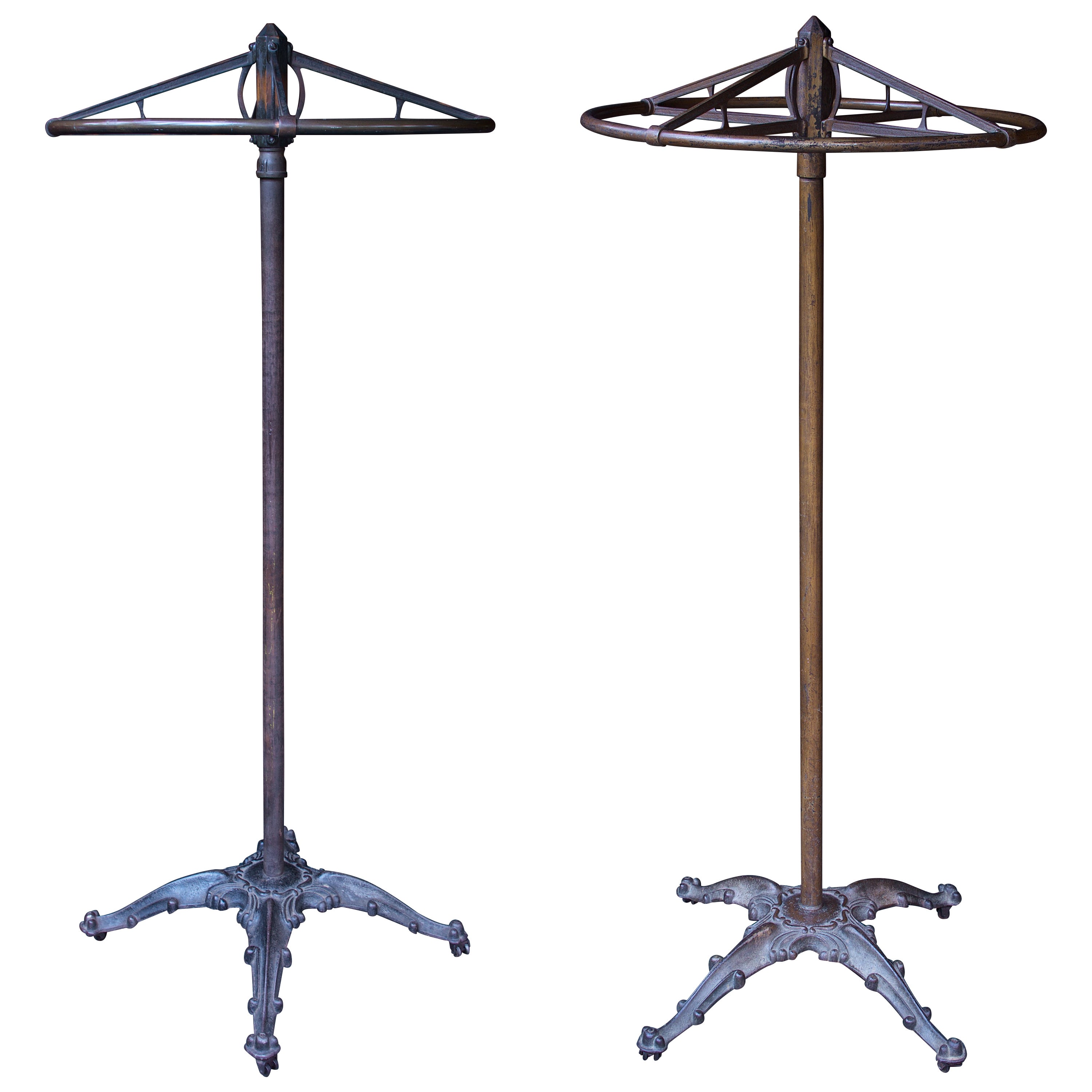 Victorian Clothing Display Carousel Rack Industrial Bespoke Store Retail NYC