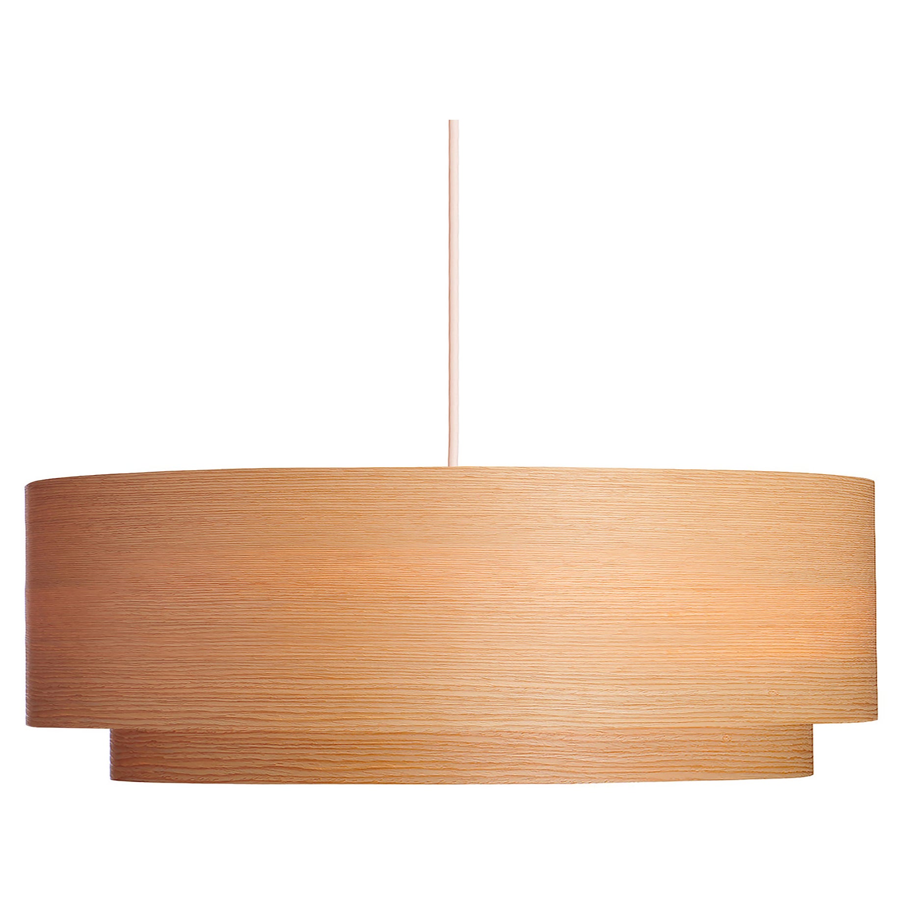 Andro Mid-Century Modern Wood 30 Chandelier Pendant