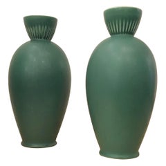 Richard Ginori “”Giovanni Gariboldi “ Vases Ceramic 1950 Italy