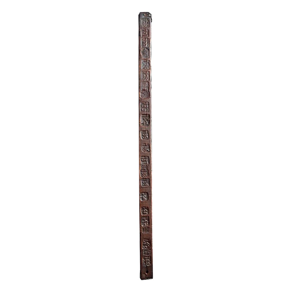 Early 19th Century Measuring Stick For Sale