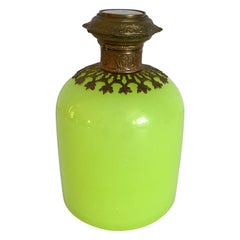 19th Century French Opaline Perfume Bottle