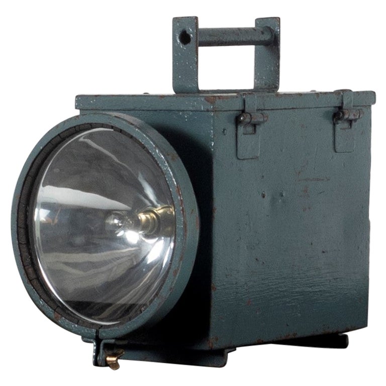 1920s Industrial Military Table Lamp Torch Light by General Electric  Company For Sale at 1stDibs