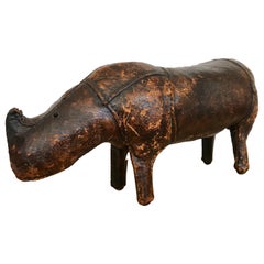 Dimitri Omersa Kleiner Rhino aus Leder