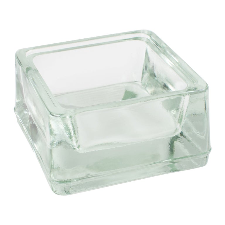 Lumax Molded Glass Ashtray Catchall Desk Tidy Designed by Le Corbusier