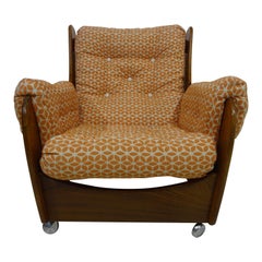 Retro Limited Edition Mid-Century Saddle Back Armchair by G Plan