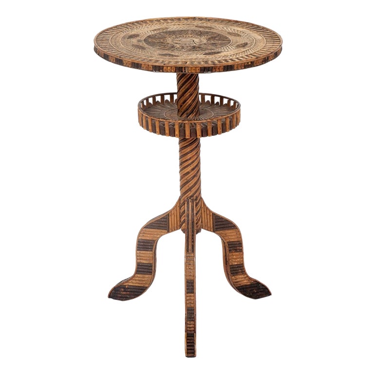 19th Century French Twig Table For Sale at 1stDibs