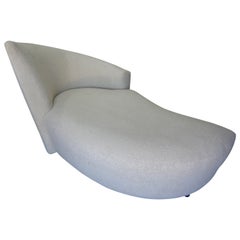 Postmodern Curvaceous Sculptural Chaise