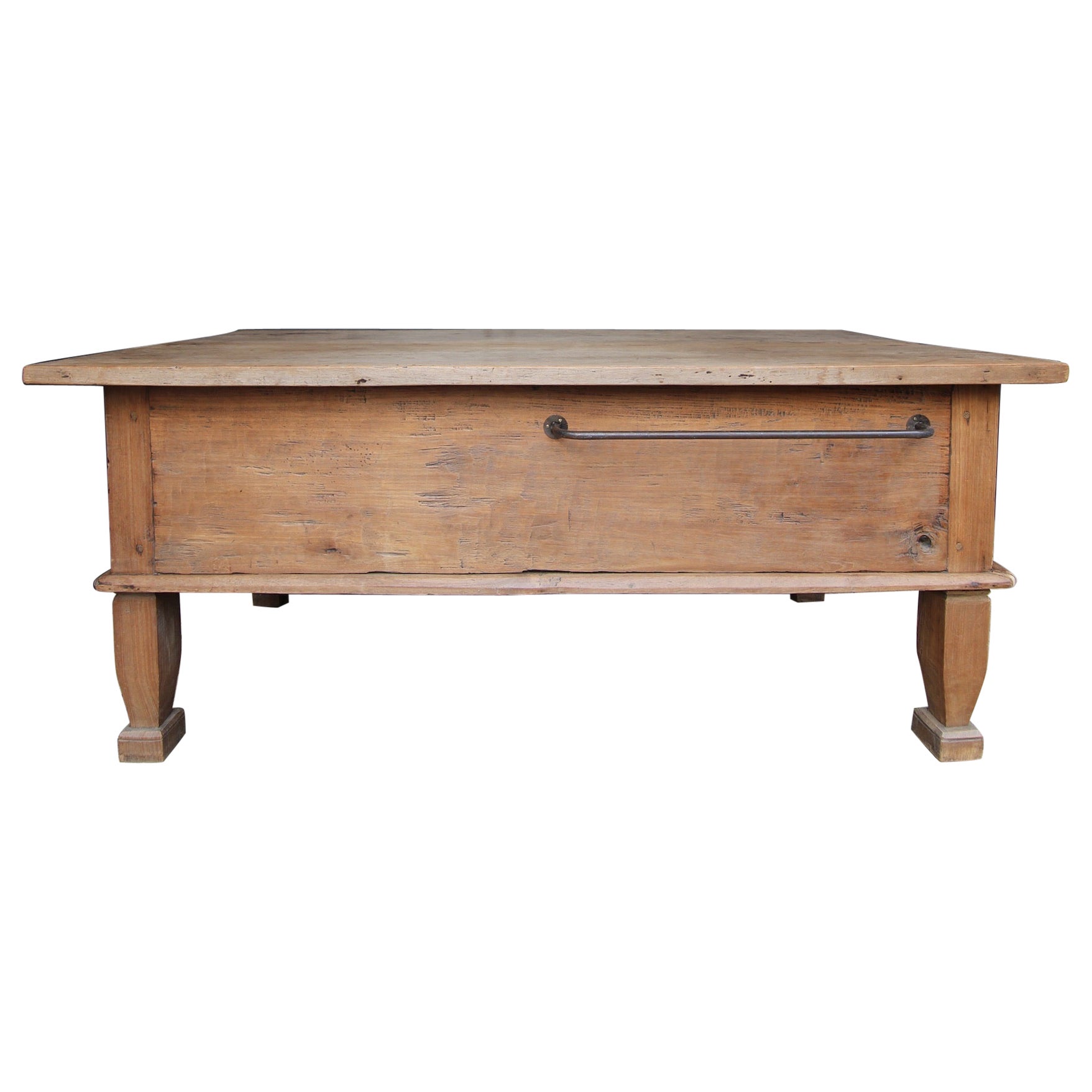 Early 19th Century Rustic Kitchen Prep Table or Kitchen Island