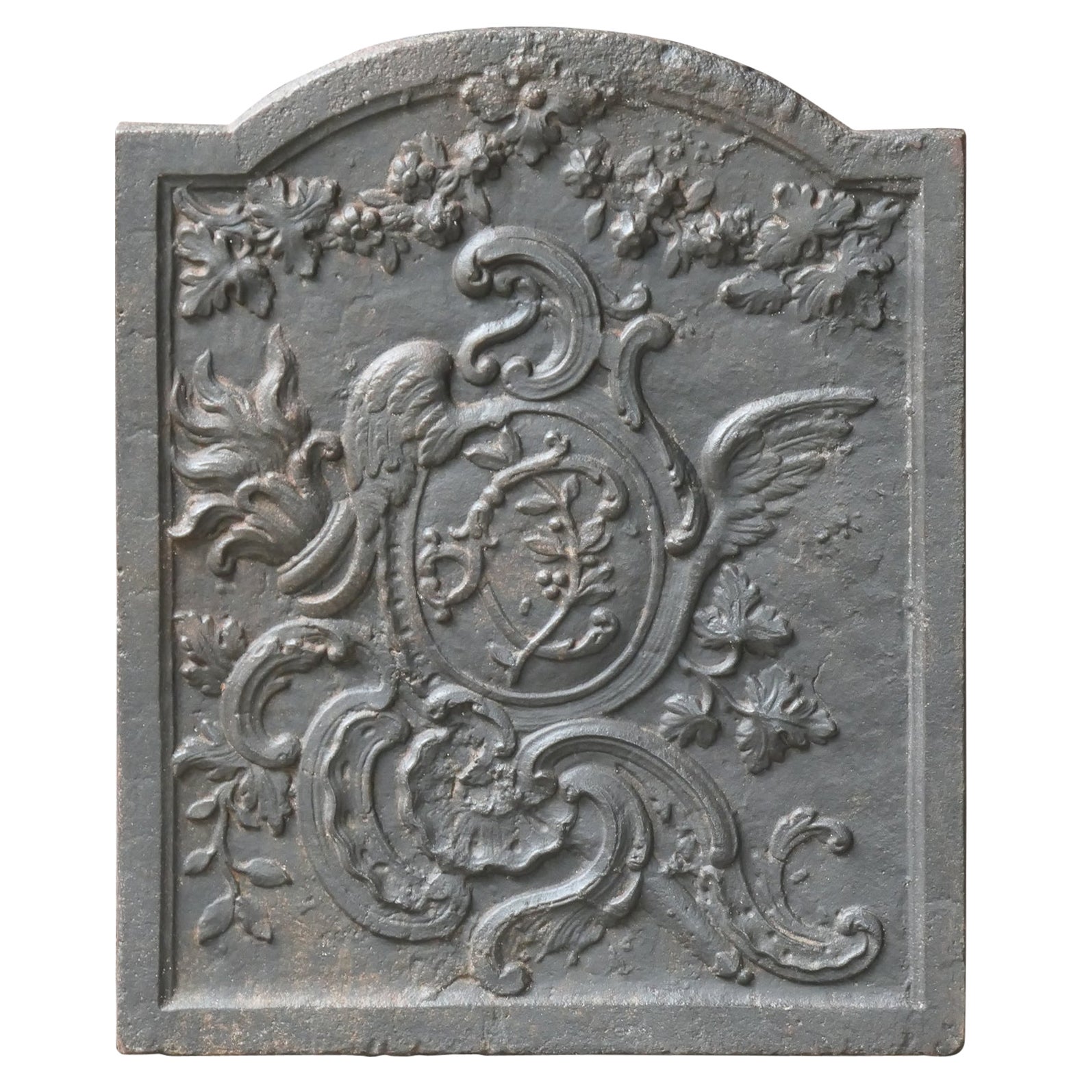 18th Century French Louis XV Fireback