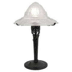 Hettier-Vincent French Art Deco Table Lamp, circa 1925