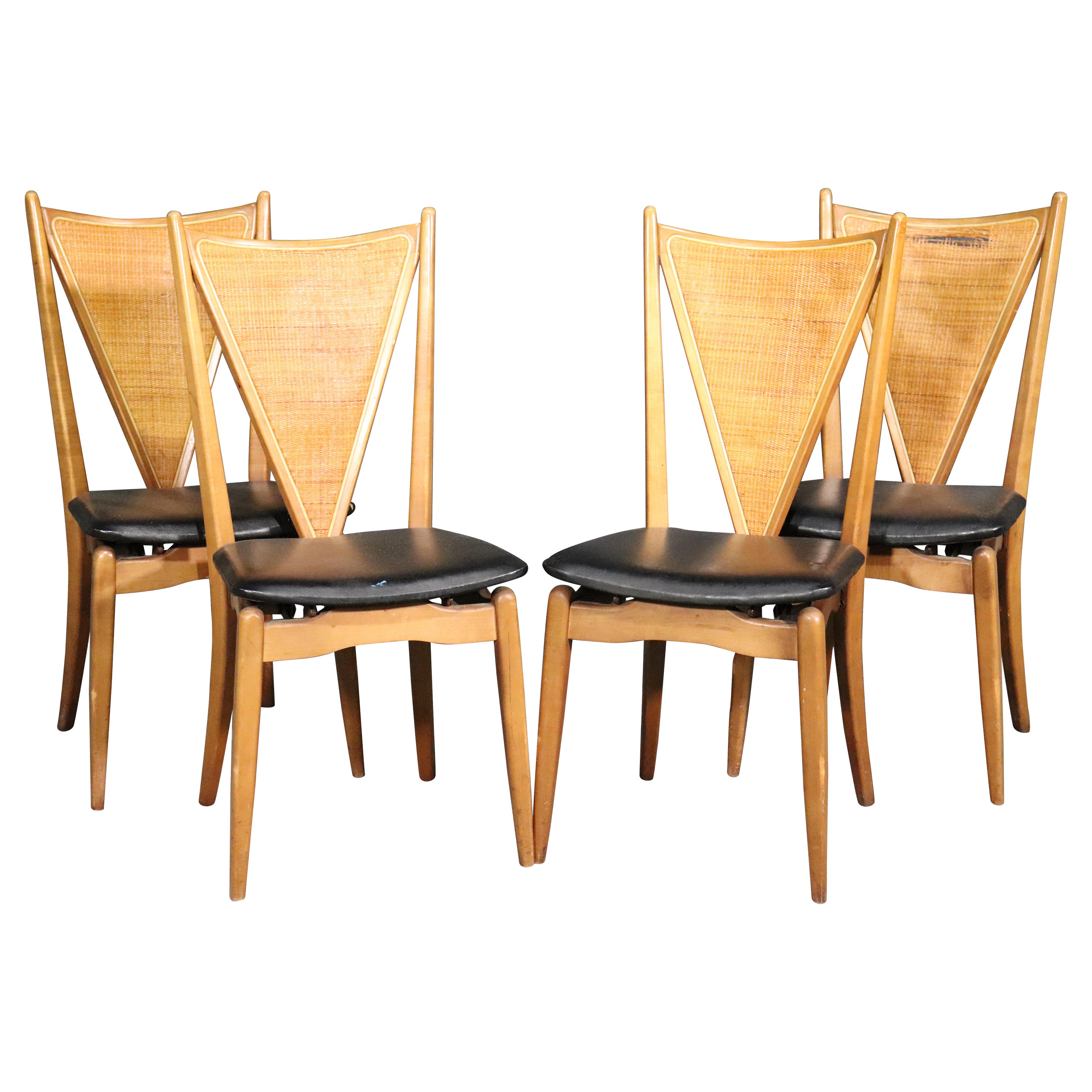 Mid-Century Modern Folding Chairs
