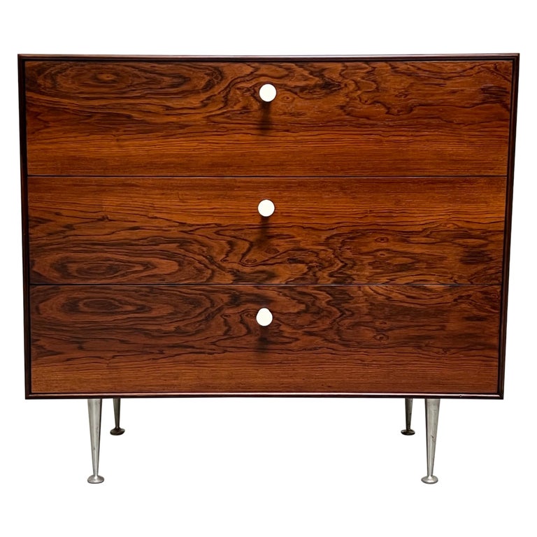 George Nelson Rosewood Thin edge Dresser For Sale