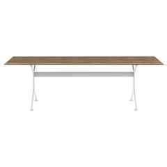 Alias M24 Tech Wood Outdoor Table 240 in Ash and Lacquered Aluminium Frame
