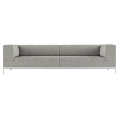 Alias P61 AluZen Dreisitzer-Sofa für den Außenbereich aus weichem Stoff mit Aluminiumrahmen
