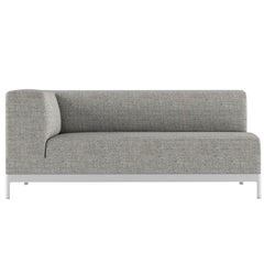 Alias P63 AluZen Outdoor DX Soft Angular Sofa in Upholstery with Aluminium Frame