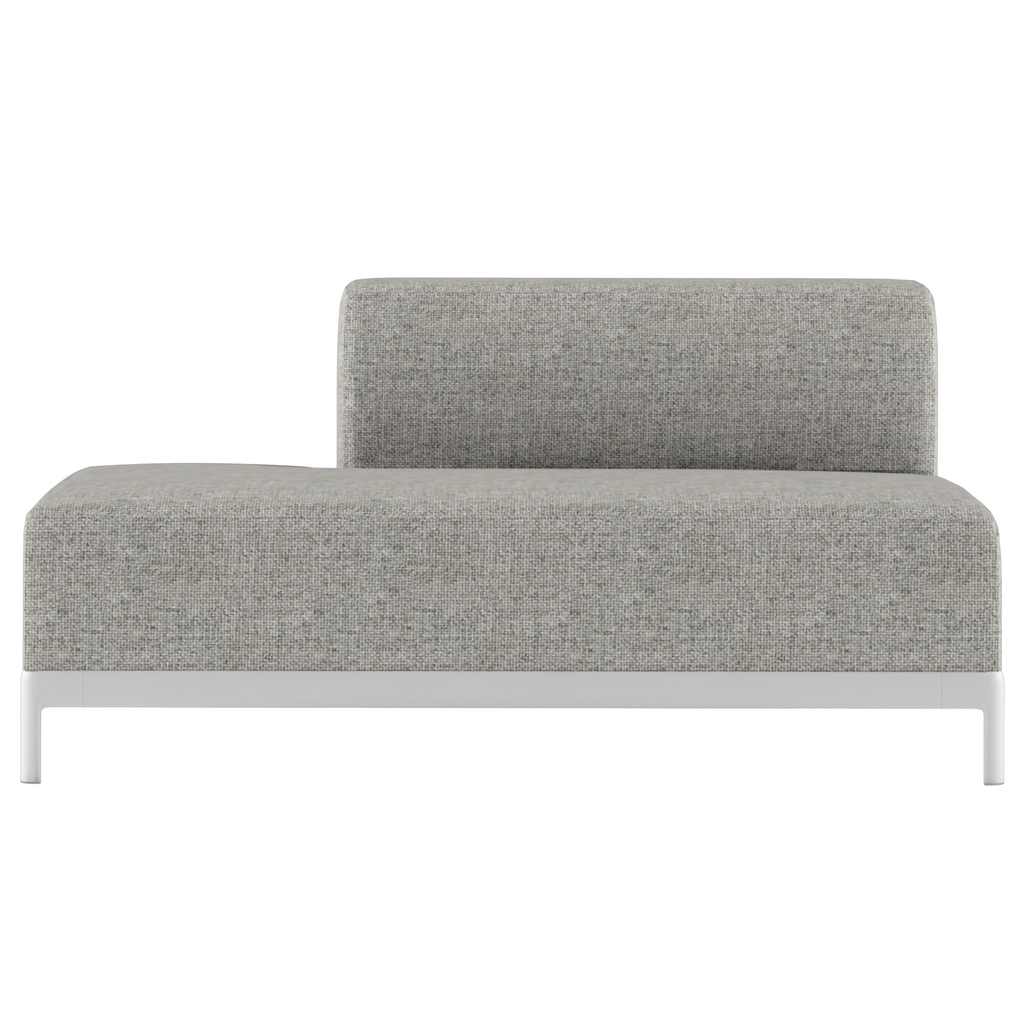 Alias P67 AluZen Soft Ending Sofa Outdoor SX in Upholstery with Aluminium Frame For Sale