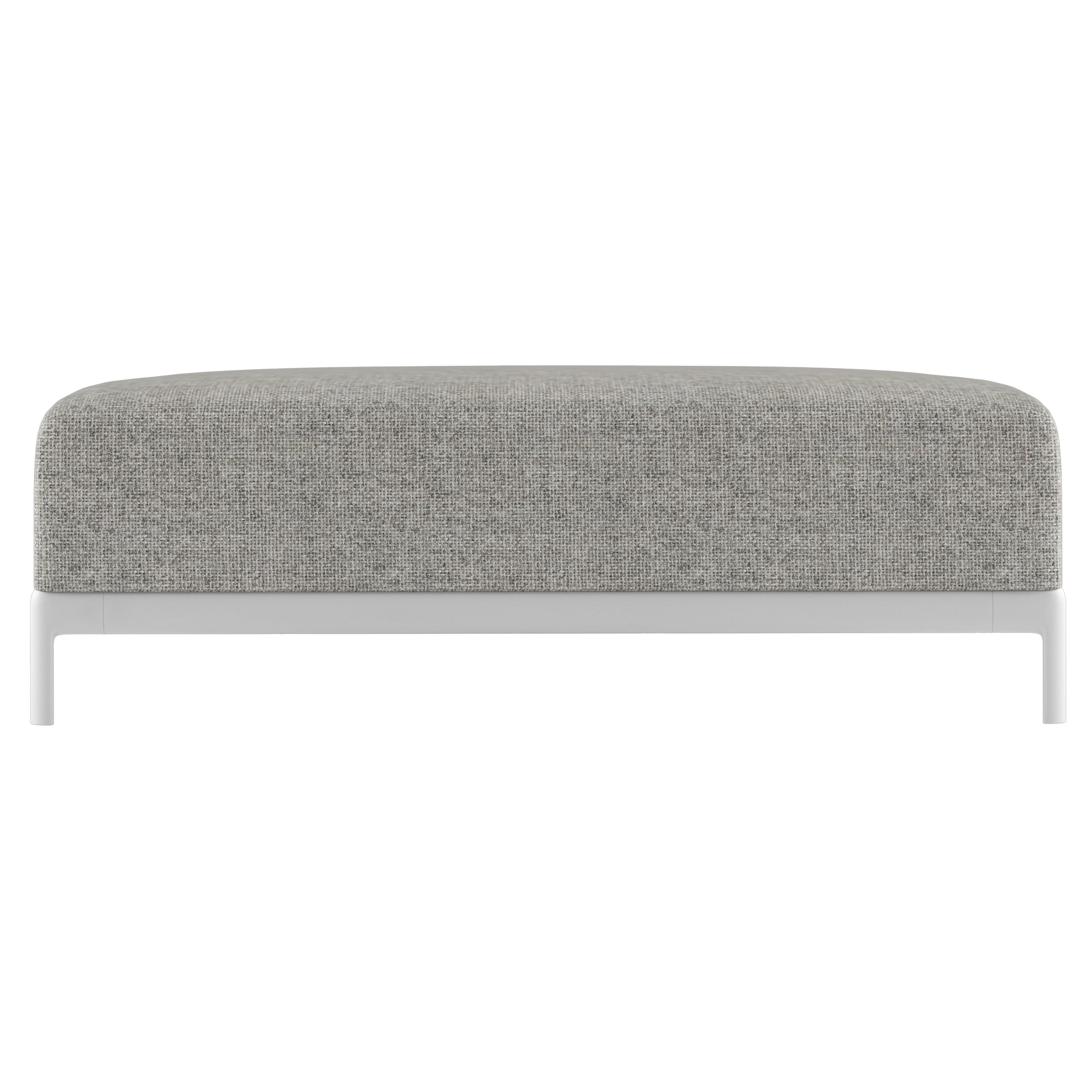 Canapé d'extérieur Alias P69 AluZen souple en tissu d'ameublement avec cadre en aluminium