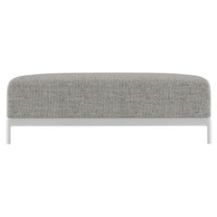 Alias P69 AluZen Soft Pouf Sofa Outdoor in Upholstery with Aluminium Frame